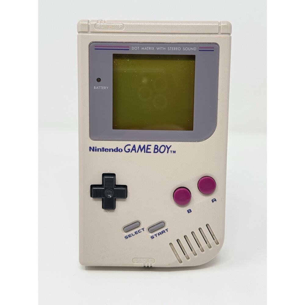 Nintendo Game Boy DMG Gray Handheld Console Tested